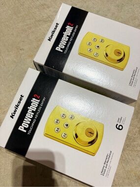 Kwikset Powelbolt touchpad keyless entry